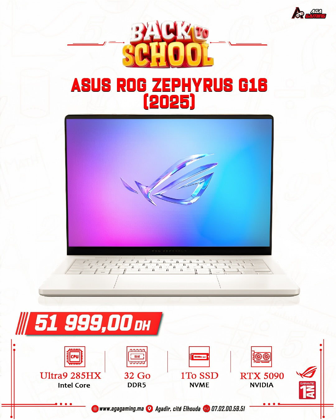 ASUS ROG ZYPHYRUS G16 2025 ASUS ROG ZYPHYRUS G16 2025